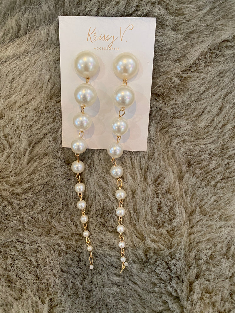Pearl Drip Earrings