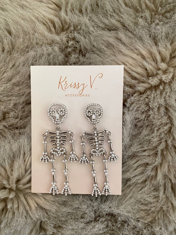 Skeletal Earrings